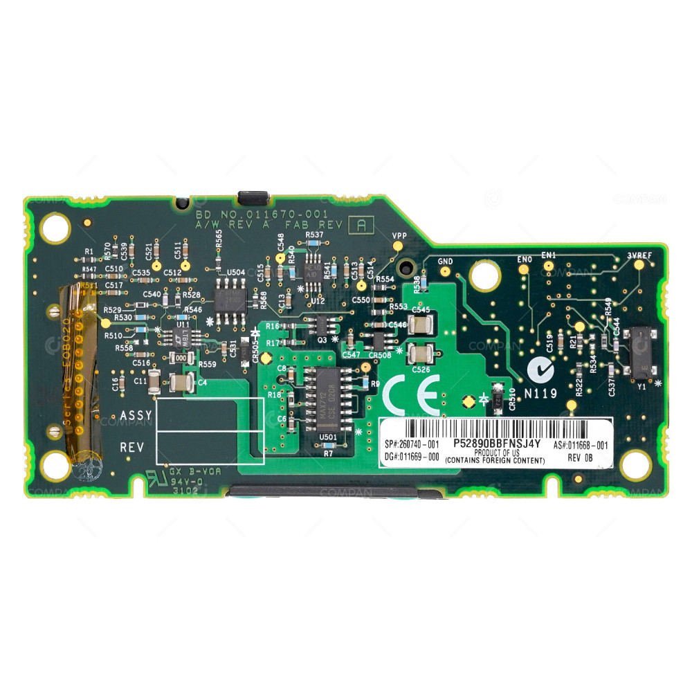 120978-001 HP COMPAQ 4.8V NIMH BATTERY FOR DL580 G2 011669-000, 011668-001, 260740-001, 401026-001